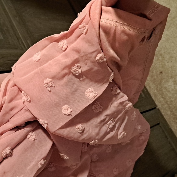 ♥️Last one New pretty pink swiss dot dress - Picture 13 of 13